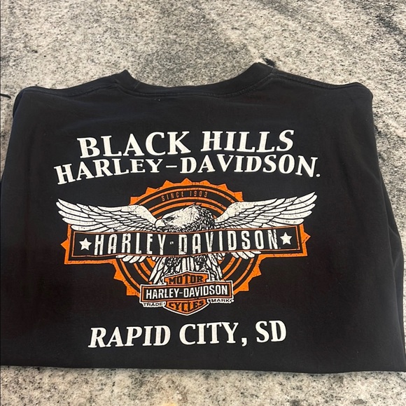 Harley-Davidson Black T-Shirt - Picture 2 of 3